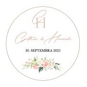 Svadobné nálepky na výslužky