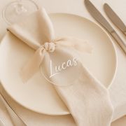 Svadobné menovky s potlačou mien