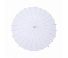 Papierový dáždnik biely