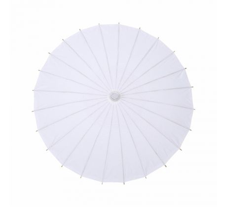 Papierový dáždnik biely