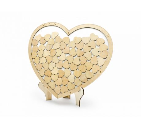 Kniha hostí so srdiečkami srdce