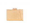 Spoločenská kabelka clutch zlatá 1