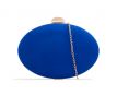 Spoločenská kabelka clutch modrá