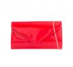 Spoločenská kabelka lesklá červená 1