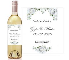 Svadobné etikety na fľaše 21