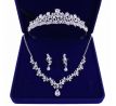 Set - náušnice, náhrdelník a tiara