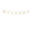 Girlanda Welcome biela