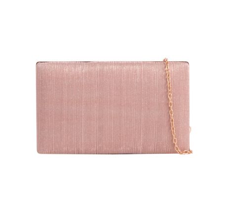 Spoločenská kabelka clutch šampaň 4