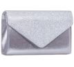 Spoločenská kabelka strieborná 8