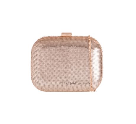 Spoločenská kabelka clutch zlatá 11