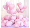 Balóny v tvare srdca ružové
