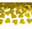 Vystreľovacie konfety srdiečka zlaté
