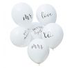 Balóny s nápismi 6 ks