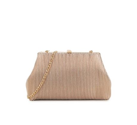 Spoločenská kabelka rose gold clutch