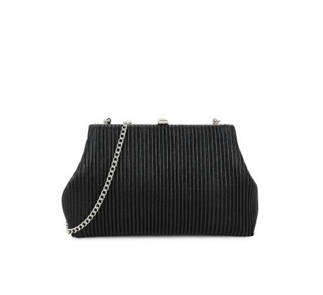 Spoločenská kabelka čierna clutch