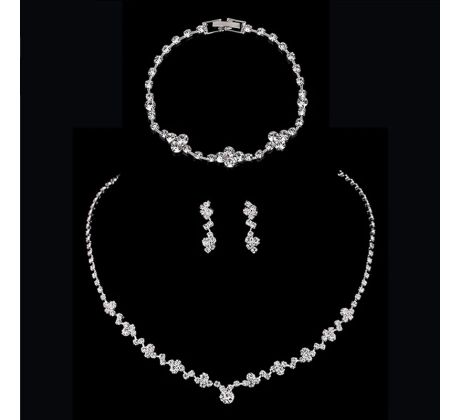 Set - náušnice, náhrdelník a náramok 11