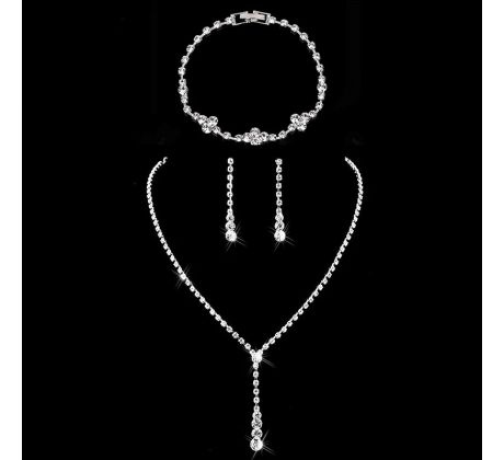 Set - náušnice, náhrdelník a náramok 14