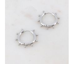 Náušnice kruhy z chirurgickej ocele Kae 2 cm