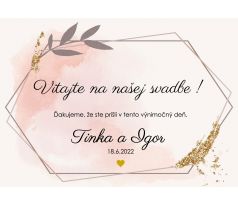 Uvítacia tabuľa - návrh (bez tlače)
