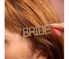 Sponka Bride zlatá