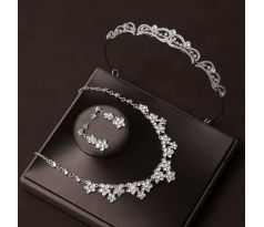 Set - náušnice, náhrdelník a tiara 3