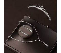 Set - náušnice, náhrdelník a tiara 6