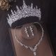 Set - náušnice, náhrdelník a tiara 7