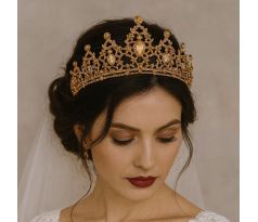 Korunka/tiara 5 zlatá