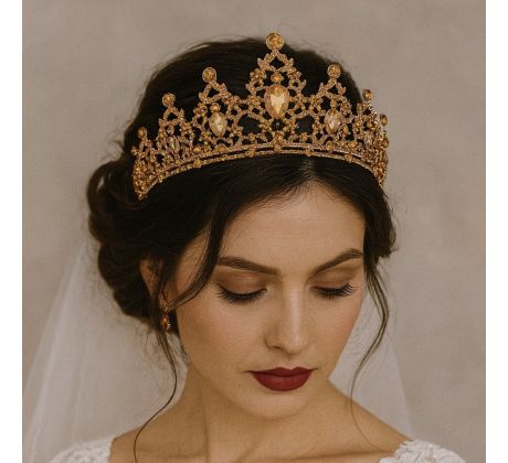 Korunka/tiara 5 zlatá