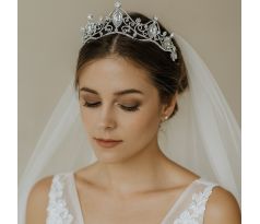 Korunka/tiara 19 strieborná