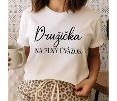 Tričko pre družičku s vlastným textom 1