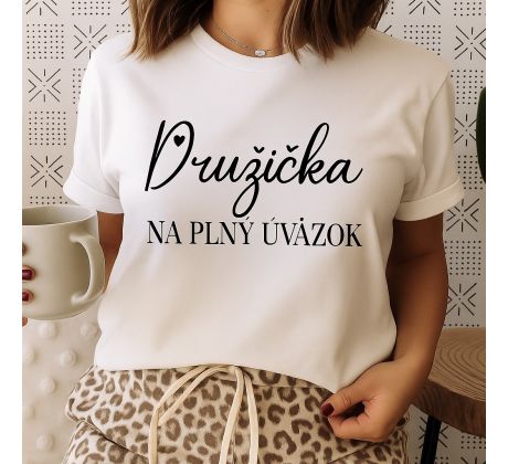 Tričko pre družičku s vlastným textom 1