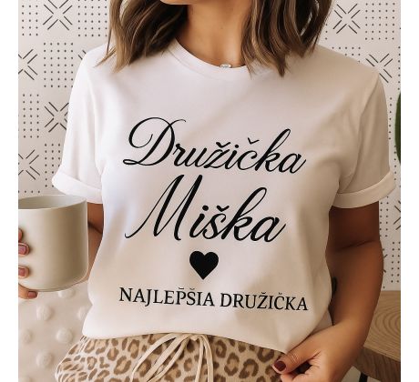 Tričko pre družičku s vlastným textom 3