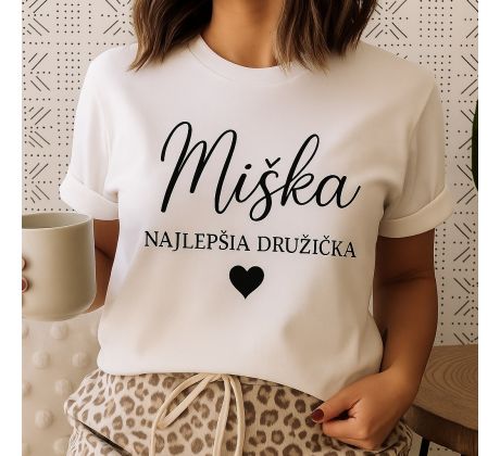 Tričko pre družičku s vlastným textom 4