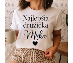 Tričko pre družičku s vlastným textom 5