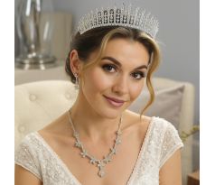 Set - náušnice, náhrdelník a tiara 5