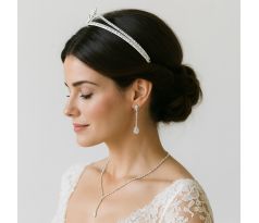 Set - náušnice, náhrdelník a tiara 6