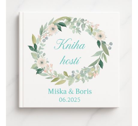 Kniha hostí s vlastným textom