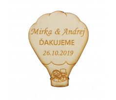 Svadobná magnetka 74