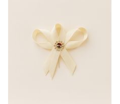Svadobné pierko, 6 cm krémová 1