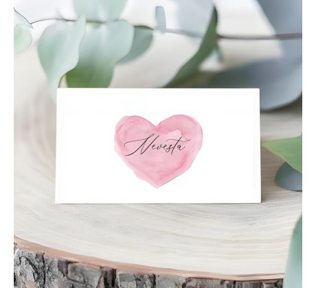 Svadobné menovky na stôl 53