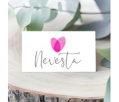 Svadobné menovky na stôl 51