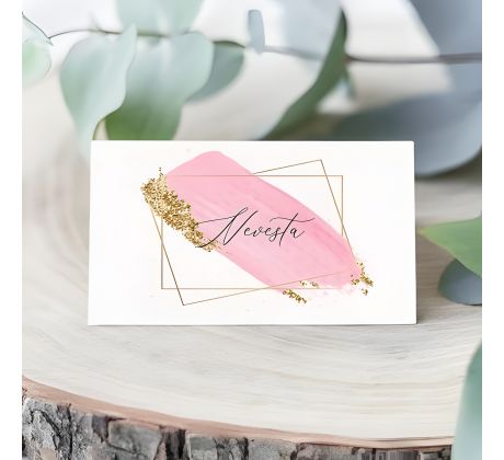 Svadobné menovky na stôl 46