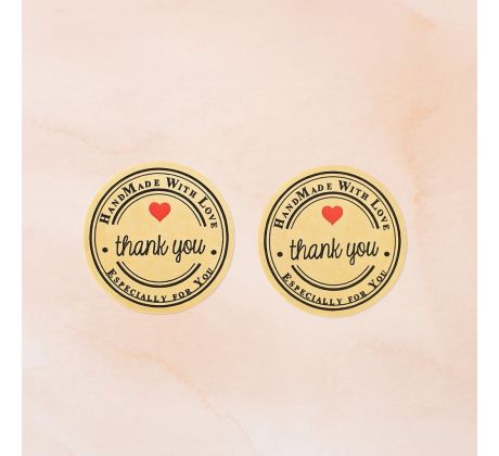 Nálepky Thank you 2