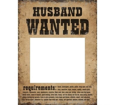 Rámik na fotenie WANTED