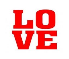 Svadobné nálepky na topánky LOVE 1pár