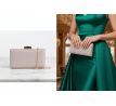 Spoločenská kabelka clutch rose gold 13