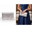 Spoločenská kabelka strieborná 3