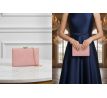 Spoločenská kabelka clutch ružová