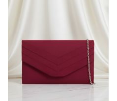 Spoločenská kabelka burgundy 3